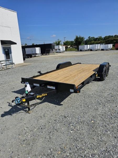 New 2027 Big Tex Trailers 20' 70CH 7K Car Trailer w/ Dovetail & Ramps Car / Racing Trailer