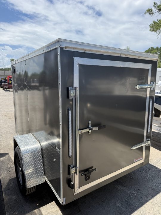 Used 2019 Pace American JV5X8S12SE 5'X8' Cargo / Enclosed Trailer
