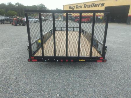New 2026 Big Tex Trailers 18' 70PI w/ 4' Spring Assist Tailgate Utility Trailer