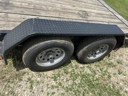 Used 2016 Load Trail 83"X20' 9.9K CAR HAULER SLIDE-OUT RAMPS Car / Racing Trailer