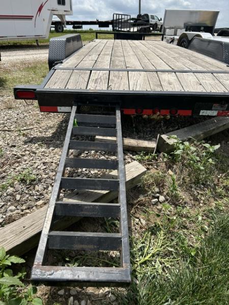 Used 2016 Load Trail 83"X20' 9.9K CAR HAULER SLIDE-OUT RAMPS Car / Racing Trailer