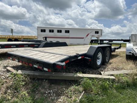 Used 2016 Load Trail 83"X20' 9.9K CAR HAULER SLIDE-OUT RAMPS Car / Racing Trailer