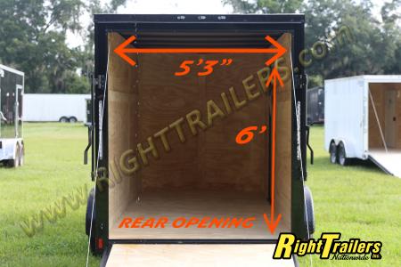 New 2026 6X12 Anvil CARGO TRAILER