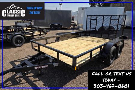 New 2026 Buck Dandy BBU812 Utility Trailer