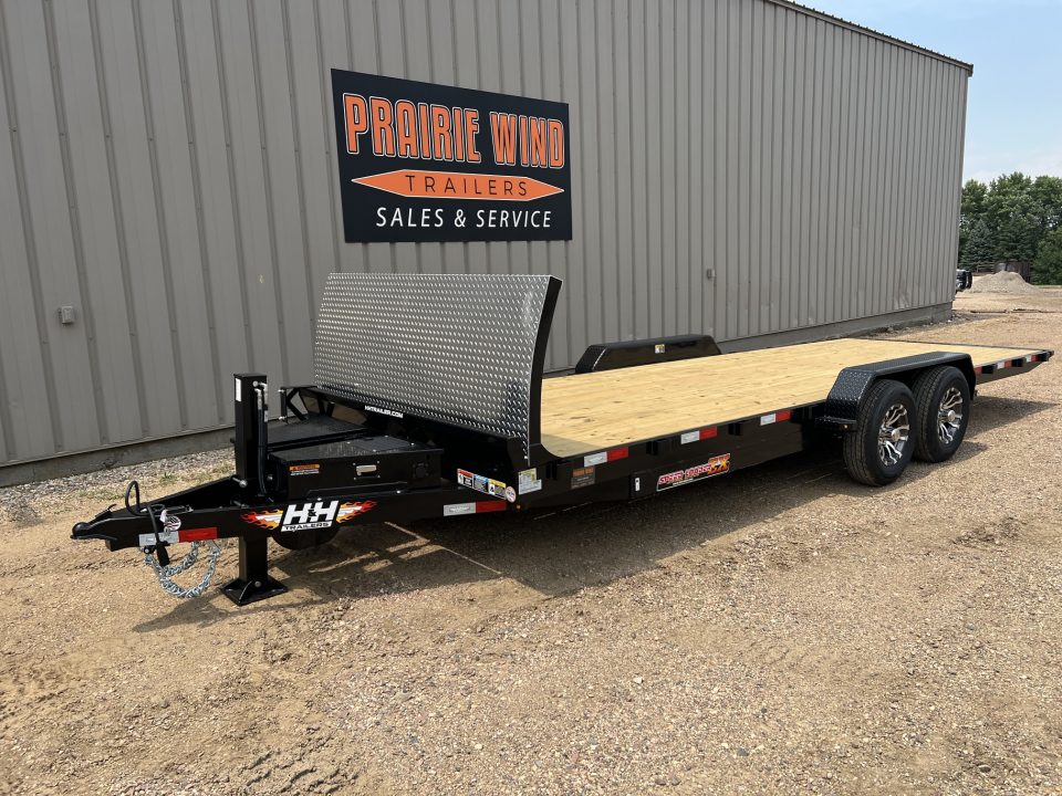 New 2026 H&H Trailers 22' Speed Loader Tilt Trailer