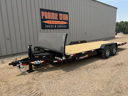 New 2026 H&H Trailers 22' Speed Loader Tilt Trailer