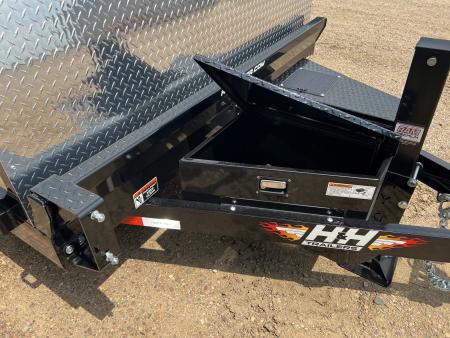 New 2026 H&H Trailers 22' Speed Loader Tilt Trailer