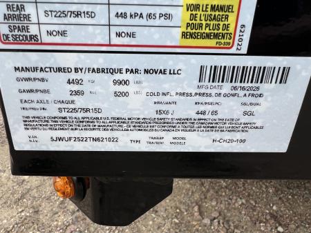 New 2026 H&H Trailers 20' Car Hauler 10K Car Hauler