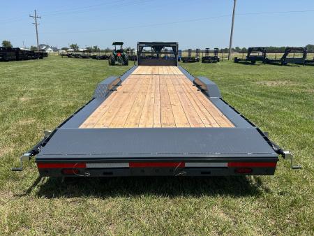 New 2026 Lamar 102x36 Tandem 14K GN Buggy Hauler w/ Drive Over Fenders, Slide In Ramps, & 17.5" 16 Ply Tires