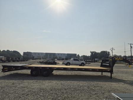 New 2027 Big Tex Trailers 25+5 14GN w/ Mega Ramps Flatbed Trailer