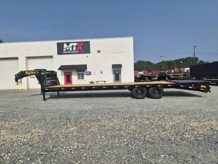 New 2027 Big Tex Trailers 25+5 14GN w/ Mega Ramps Flatbed Trailer