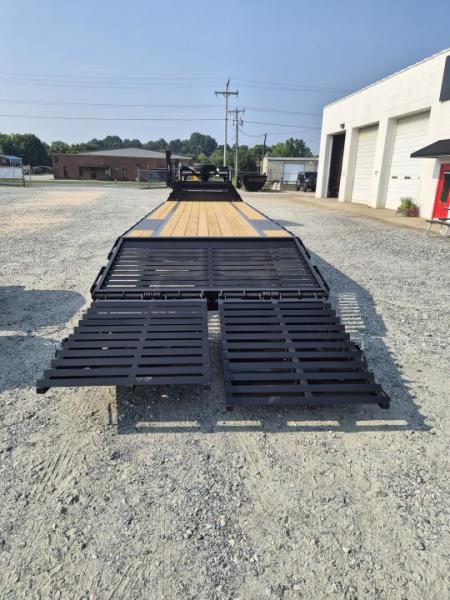 New 2027 Big Tex Trailers 25+5 14GN w/ Mega Ramps Flatbed Trailer