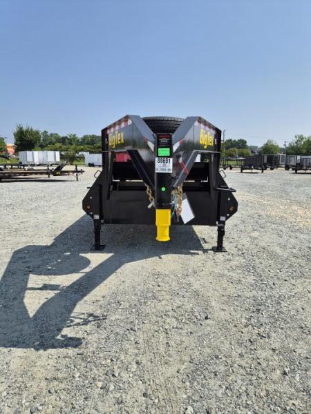 New 2027 Big Tex Trailers 20+5 14GN w/ Mega Ramps Flatbed Trailer