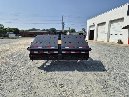 New 2027 Big Tex Trailers 20+5 14GN w/ Mega Ramps Flatbed Trailer