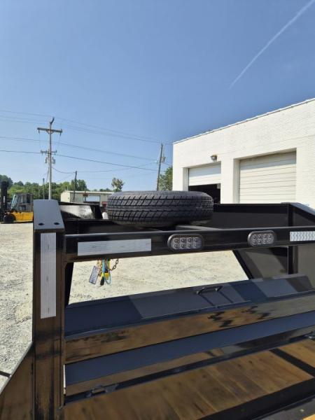 New 2027 Big Tex Trailers 20+5 14GN w/ Mega Ramps Flatbed Trailer