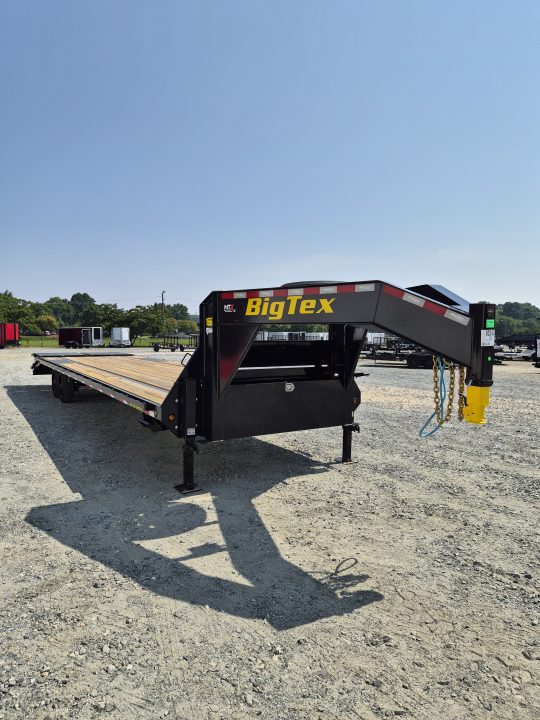 New 2027 Big Tex Trailers 30+5 16GN with Mega Ramps Flatbed Trailer