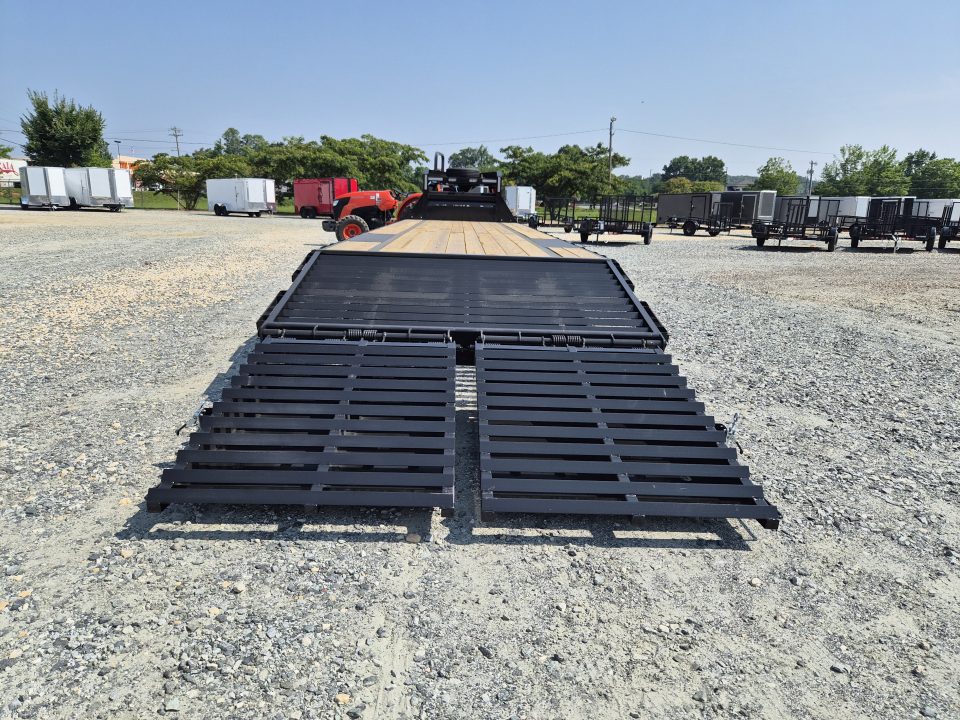 New 2027 Big Tex Trailers 30+5 16GN with Mega Ramps Flatbed Trailer