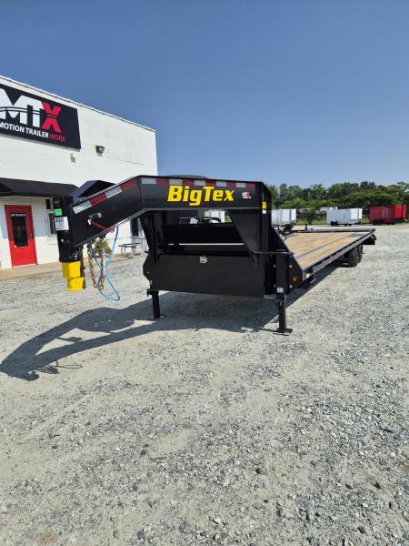 New 2027 Big Tex Trailers 30+5 16GN with Mega Ramps Flatbed Trailer