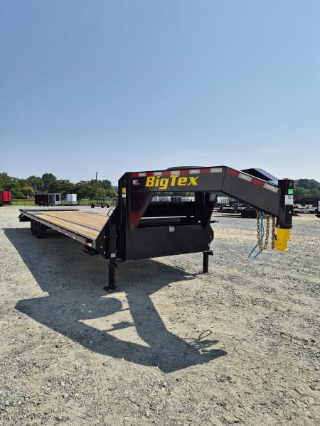 New 2027 Big Tex Trailers 30+5 16GN with Mega Ramps Flatbed Trailer