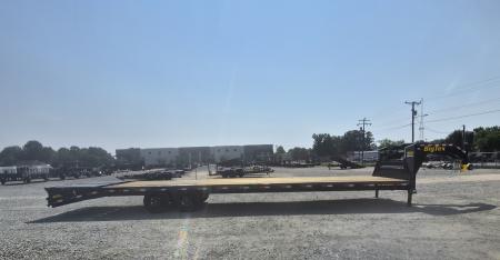 New 2027 Big Tex Trailers 30+5 16GN with Mega Ramps Flatbed Trailer