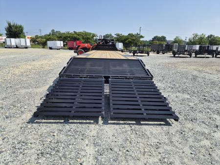 New 2027 Big Tex Trailers 30+5 16GN with Mega Ramps Flatbed Trailer
