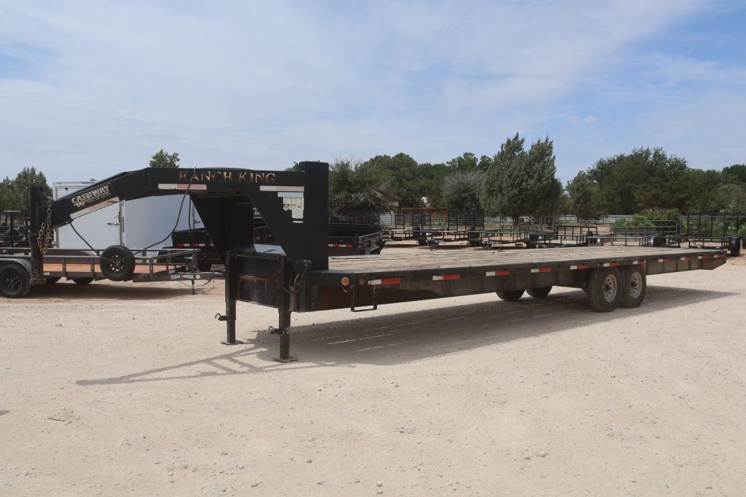 Used 2017 Ranch King 102"X32' Goosneck Utility Trailer