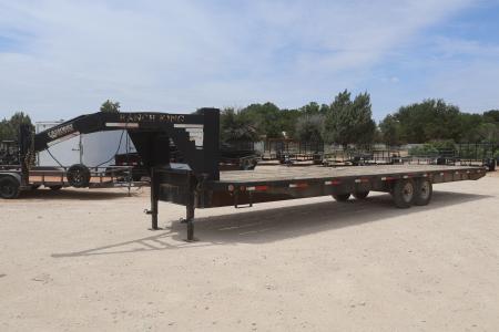 Used 2017 Ranch King 102"X32' Goosneck Utility Trailer