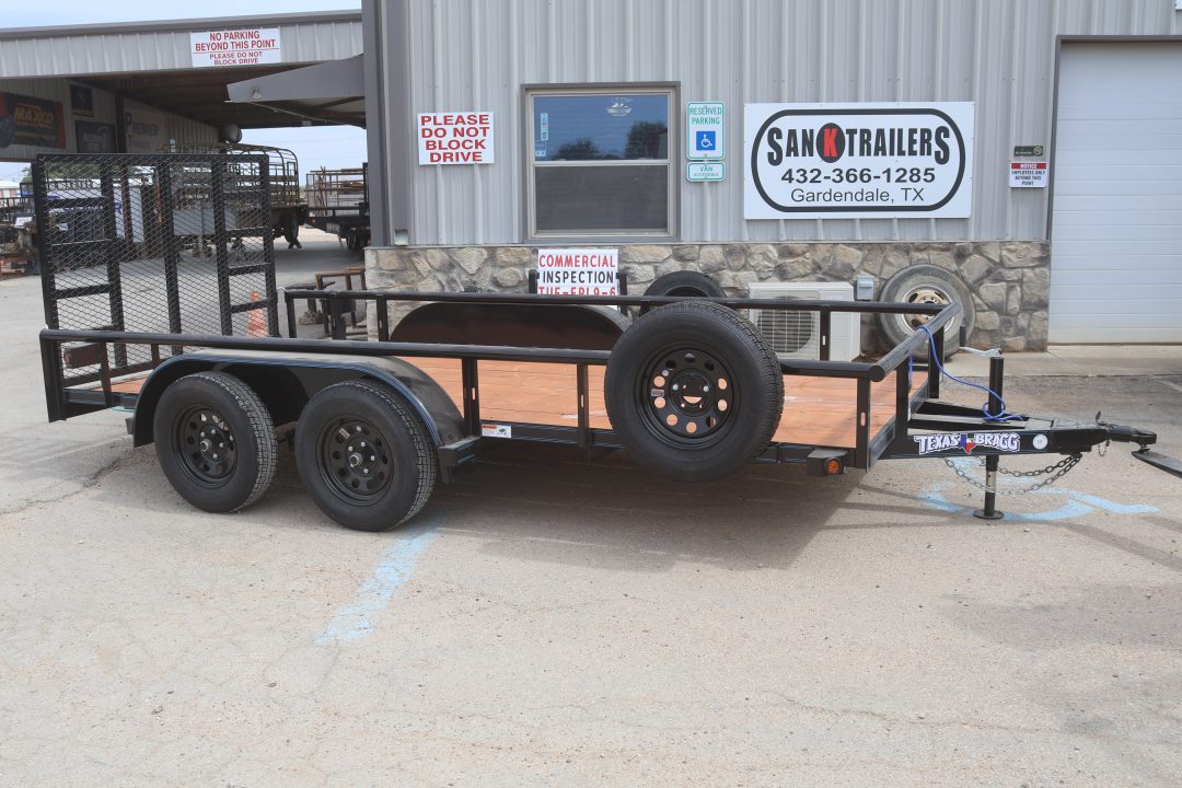 New 2026 Texas Bragg Trailers 77"X14' Pipe Top Utility Trailer
