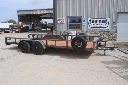 New 2026 Texas Bragg Trailers 83"X18' Pipe Top Utility Trailer