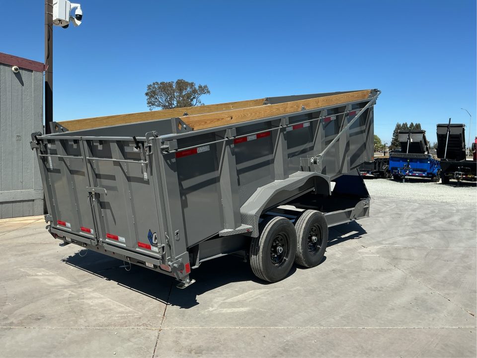 New 2026 Diamond C Trailers LPT207L16X82PS P4 7FT X 16FT 15500 GVW Dump Trailer
