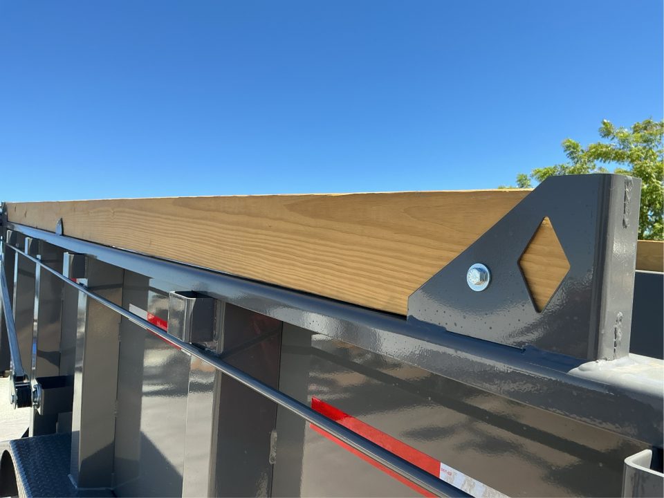 New 2026 Diamond C Trailers LPT207L16X82PS P4 7FT X 16FT 15500 GVW Dump Trailer