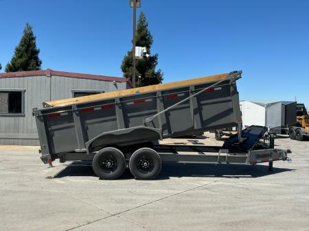 New 2026 Diamond C Trailers LPT207L16X82PS P4 7FT X 16FT 15500 GVW Dump Trailer