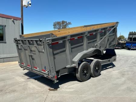New 2026 Diamond C Trailers LPT207L16X82PS P4 7FT X 16FT 15500 GVW Dump Trailer