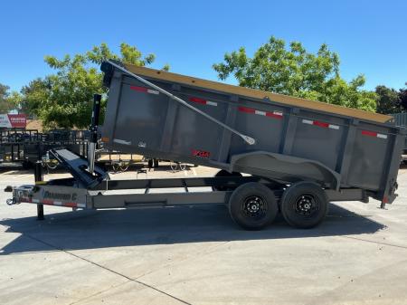 New 2026 Diamond C Trailers LPT207L16X82PS P4 7FT X 16FT 15500 GVW Dump Trailer