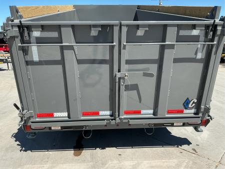 New 2026 Diamond C Trailers LPT207L16X82PS P4 7FT X 16FT 15500 GVW Dump Trailer