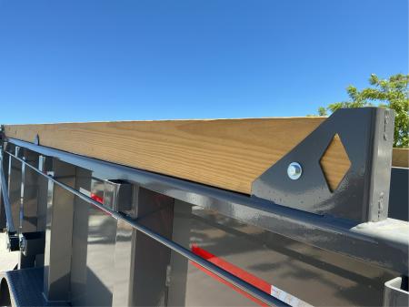 New 2026 Diamond C Trailers LPT207L16X82PS P4 7FT X 16FT 15500 GVW Dump Trailer