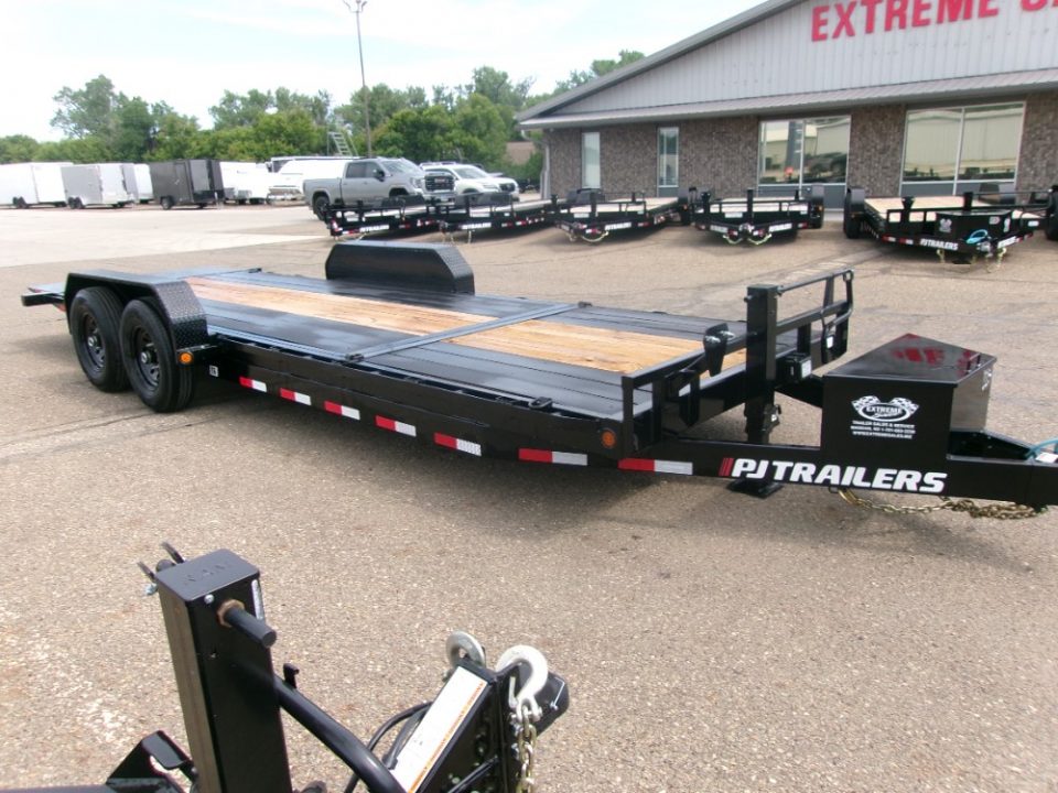 New 2027 PJ Trailers T6J2272BTTK-BWOD-TB05 Equipment Trailer