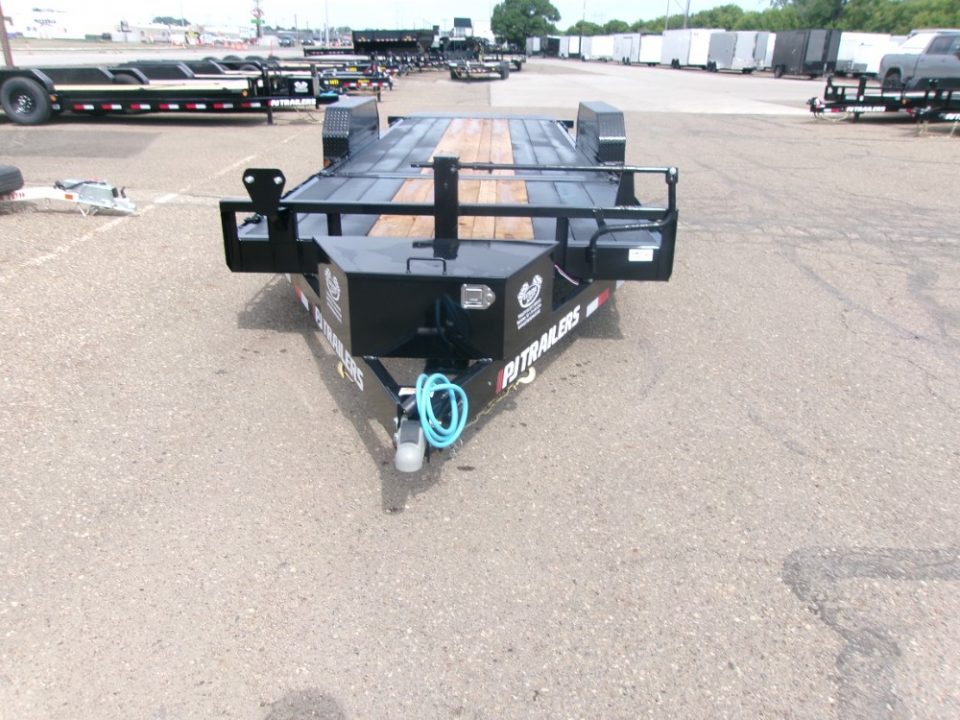 New 2027 PJ Trailers T6J2272BTTK-BWOD-TB05 Equipment Trailer