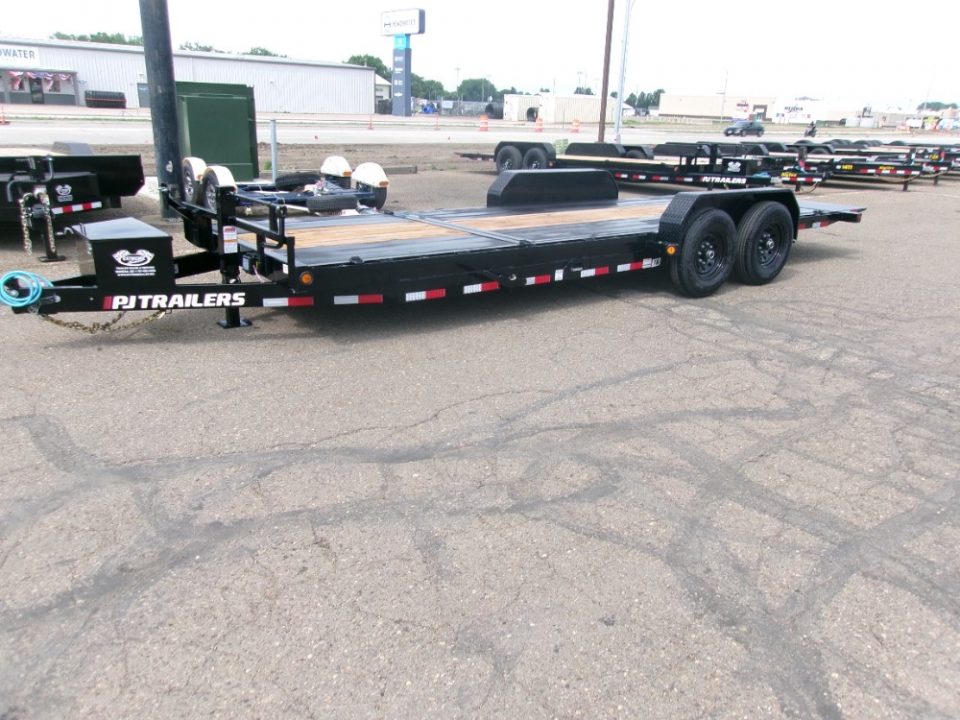 New 2027 PJ Trailers T6J2272BTTK-BWOD-TB05 Equipment Trailer