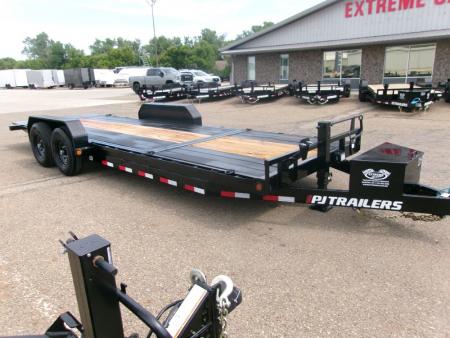 New 2027 PJ Trailers T6J2272BTTK-BWOD-TB05 Equipment Trailer
