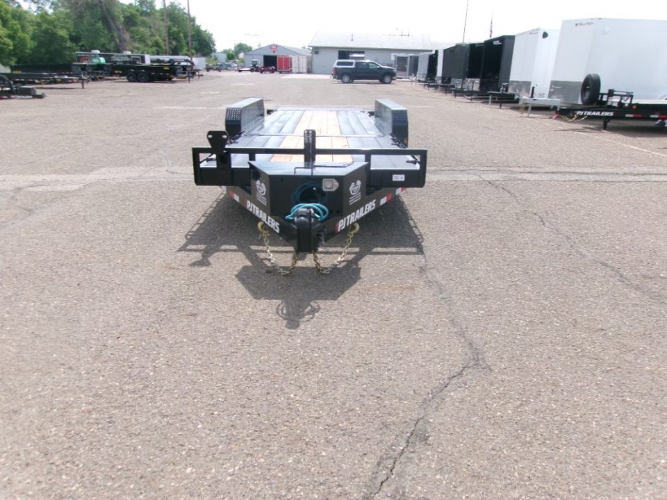 New 2027 PJ Trailers T6T2473BTTK-BWOD-BYSC-CM12-JA05 Equipment Trailer