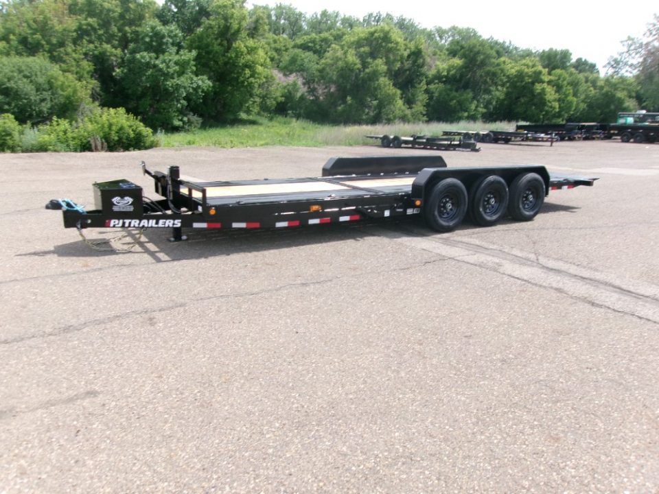 New 2027 PJ Trailers T6T2473BTTK-BWOD-BYSC-CM12-JA05 Equipment Trailer