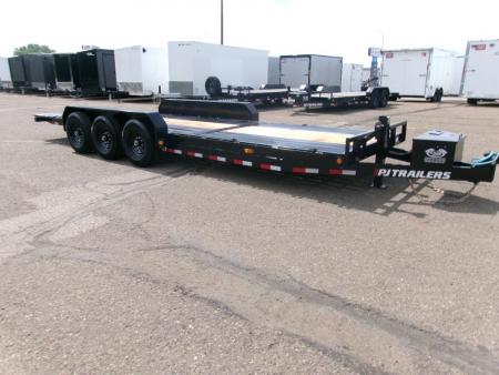 New 2027 PJ Trailers T6T2473BTTK-BWOD-BYSC-CM12-JA05 Equipment Trailer