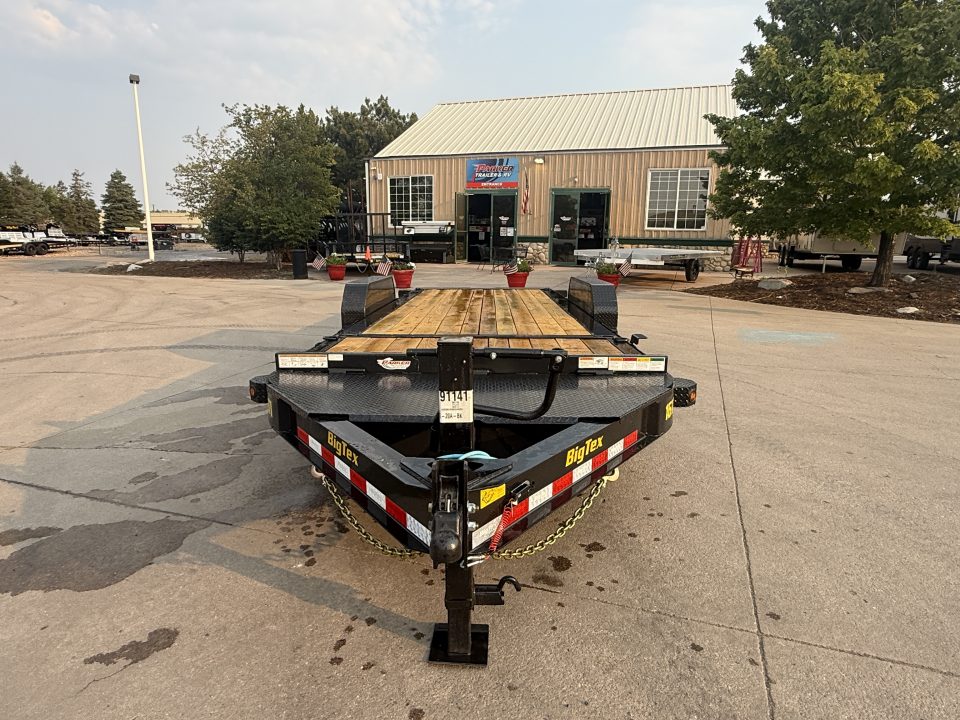 New 2027 Big Tex 16TI-22A-BK Flatbed Trailer