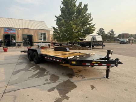 New 2027 Big Tex 16TI-22A-BK Flatbed Trailer