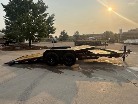 New 2027 Big Tex 16TI-22A-BK Flatbed Trailer
