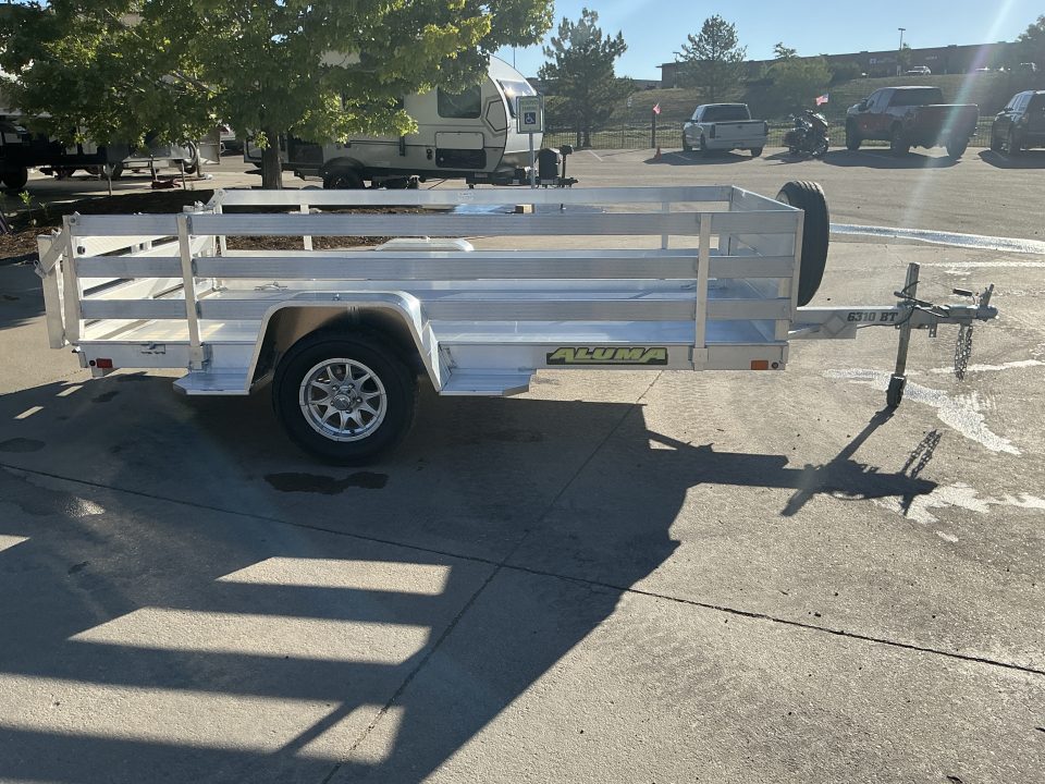 New 2027 Aluma 6310S-BT Utility Trailer