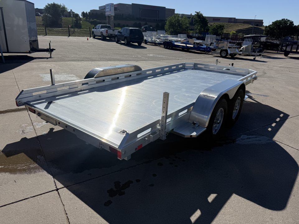 New 2027 Aluma 7816TA-EL-R-RTD Utility Trailer