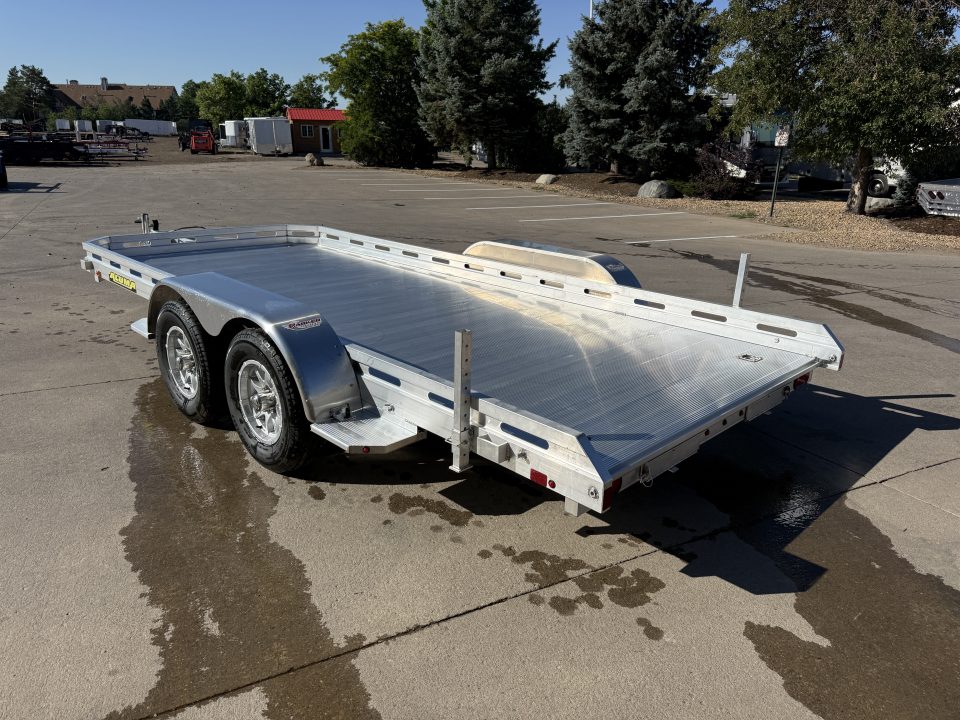 New 2027 Aluma 7816TA-EL-R-RTD Utility Trailer
