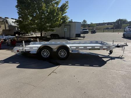New 2027 Aluma 7816TA-EL-R-RTD Utility Trailer